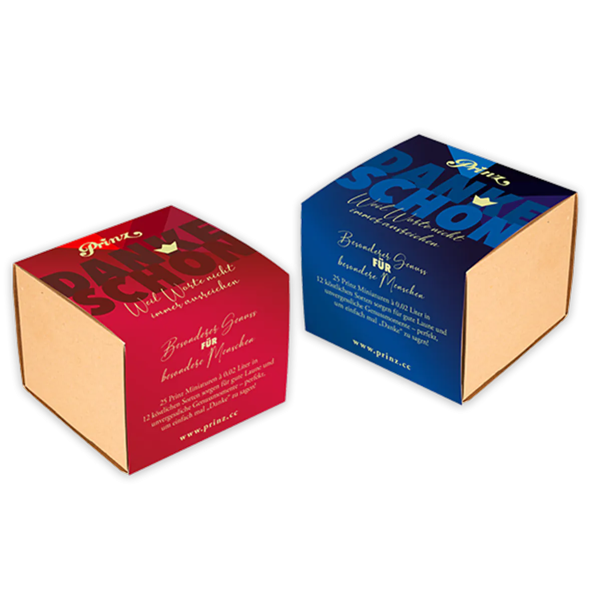 Prinz Danke Geschenkbox