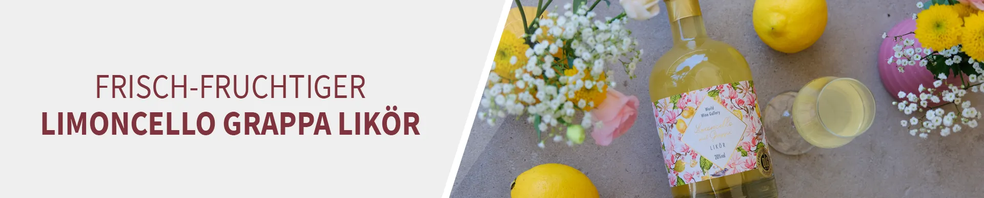 Limoncello Grappa Likör