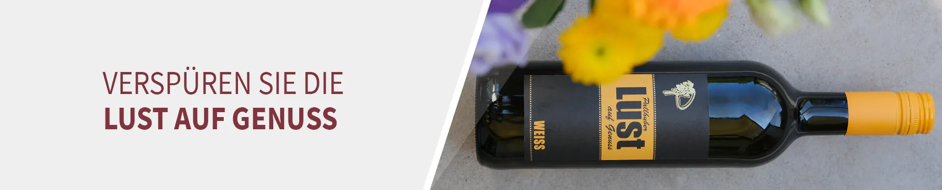 Pallhuber Lust auf Genuss WEISS trocken Pallhuber Lust auf Genuss WEISS trocken