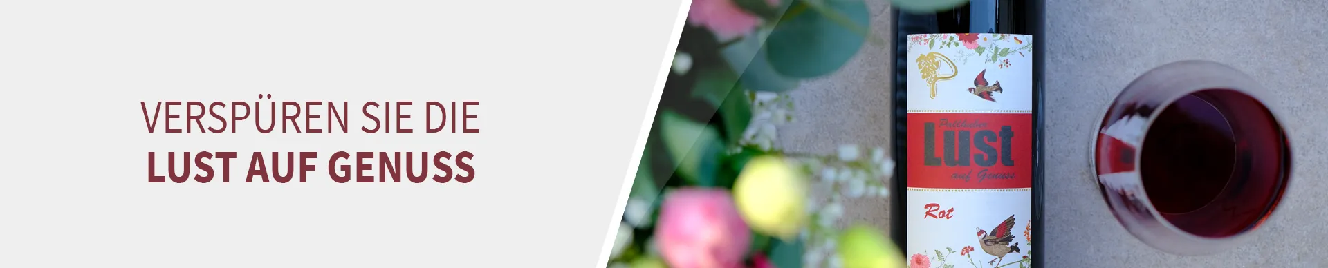 Lust auf Genuss rot süß