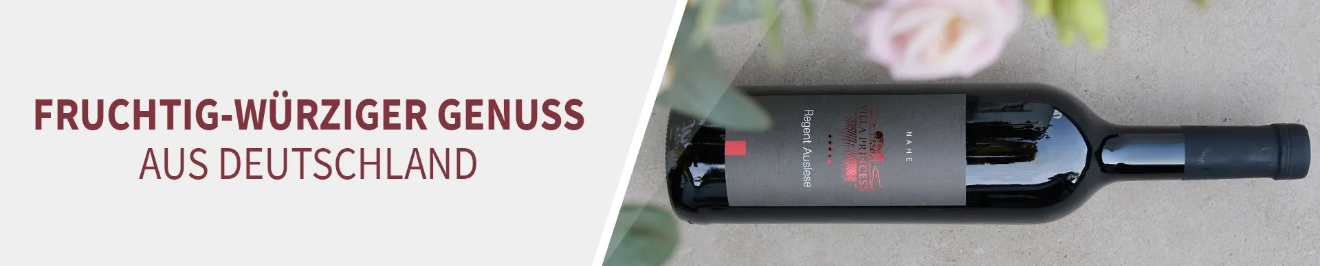 Rotwein aus Deutschland