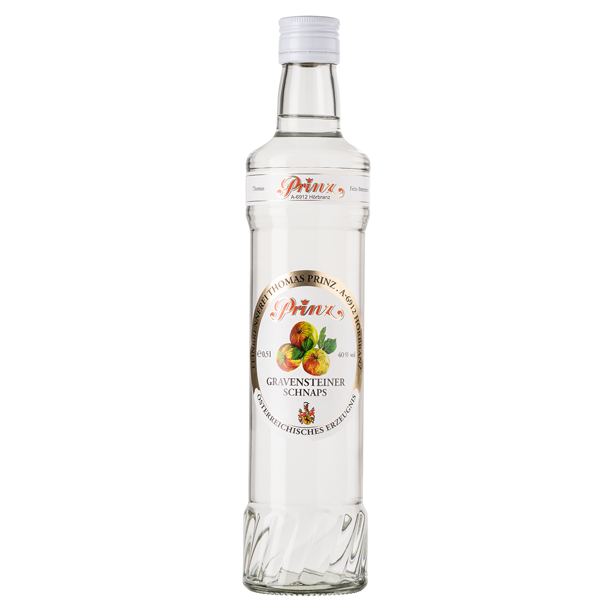 Prinz Gravensteiner Schnaps 40% vol