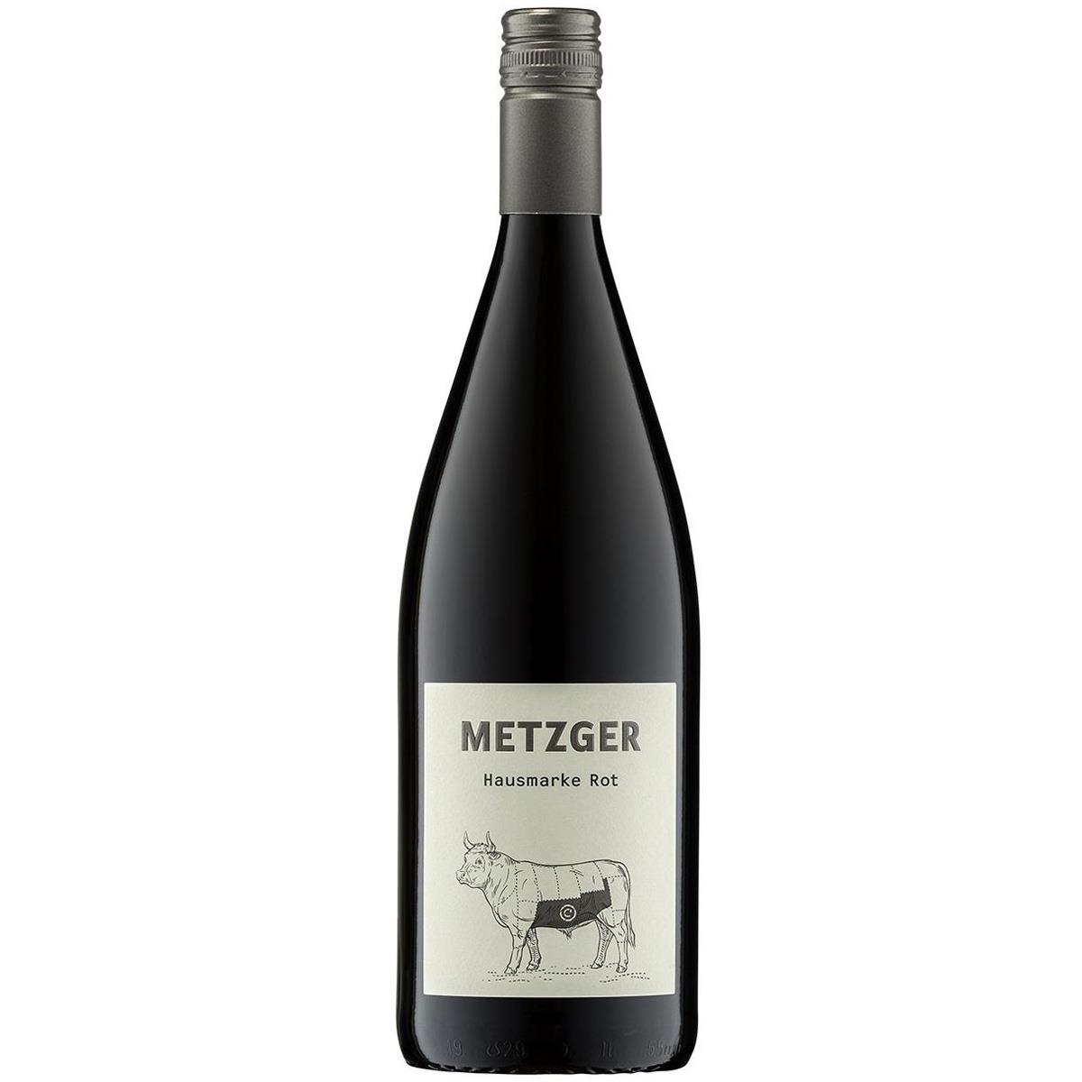 2023 Hausmarke Rot feinherb 1,0 Liter