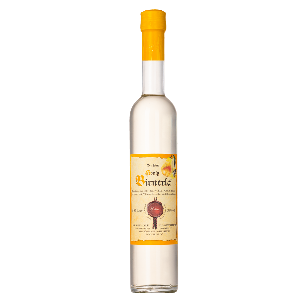 Prinz Honig Birnerla 34% vol.